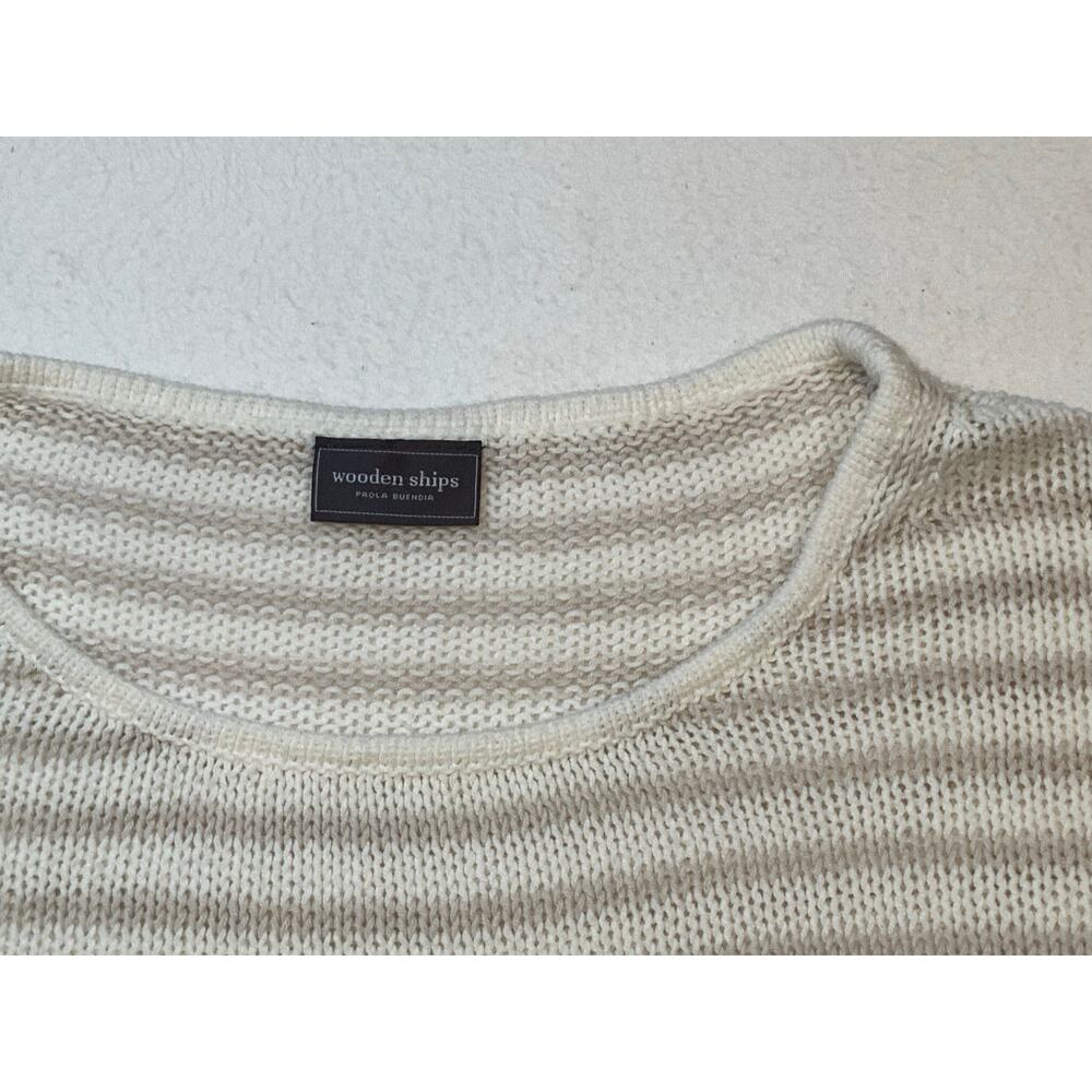 Wooden Ships “Seas the Day” Knit Sweater Beach Pullover - Picture 2 of 2